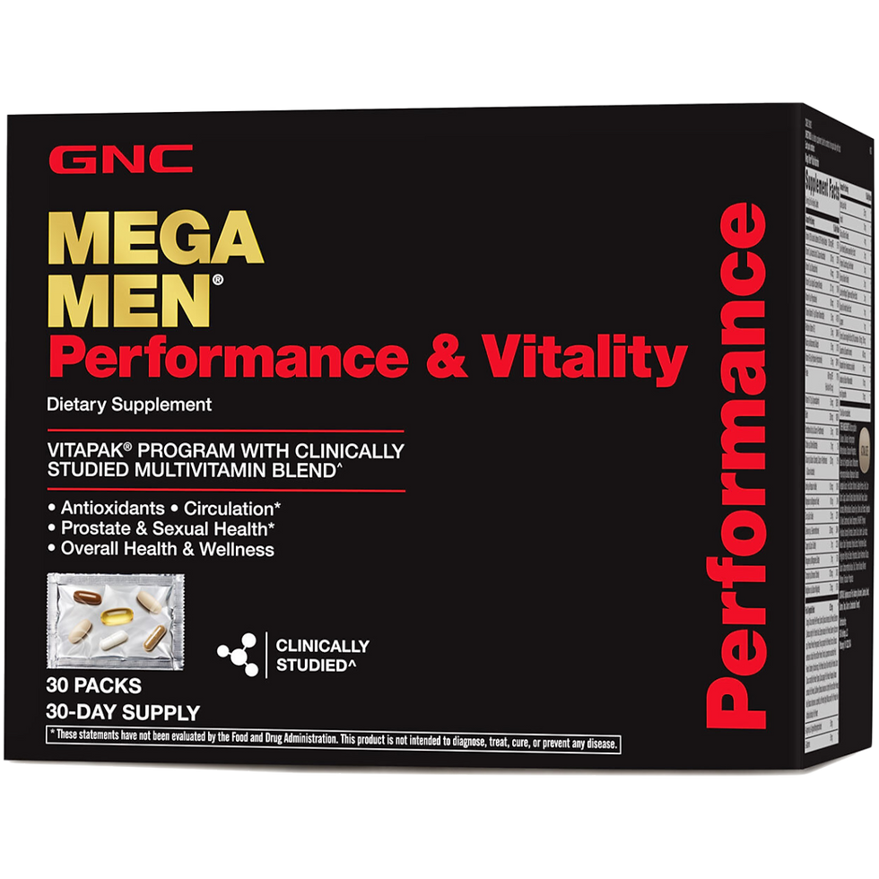 Mega Men Energy & Metabolism | Rick & Ann's GNC | San Antonio, Austin